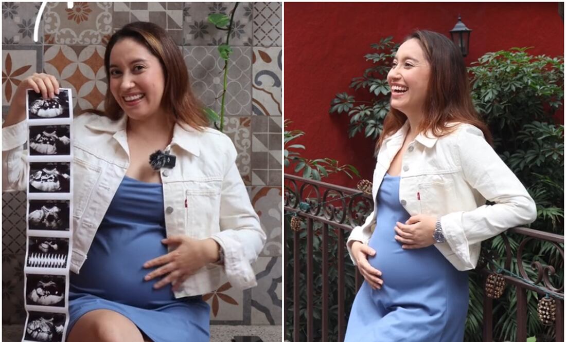 Echazarreta no pudo disimular su gran emoción al compartir que se encuentra a la espera de su primer hijo. Foto: TikTok @katvoltage.mx