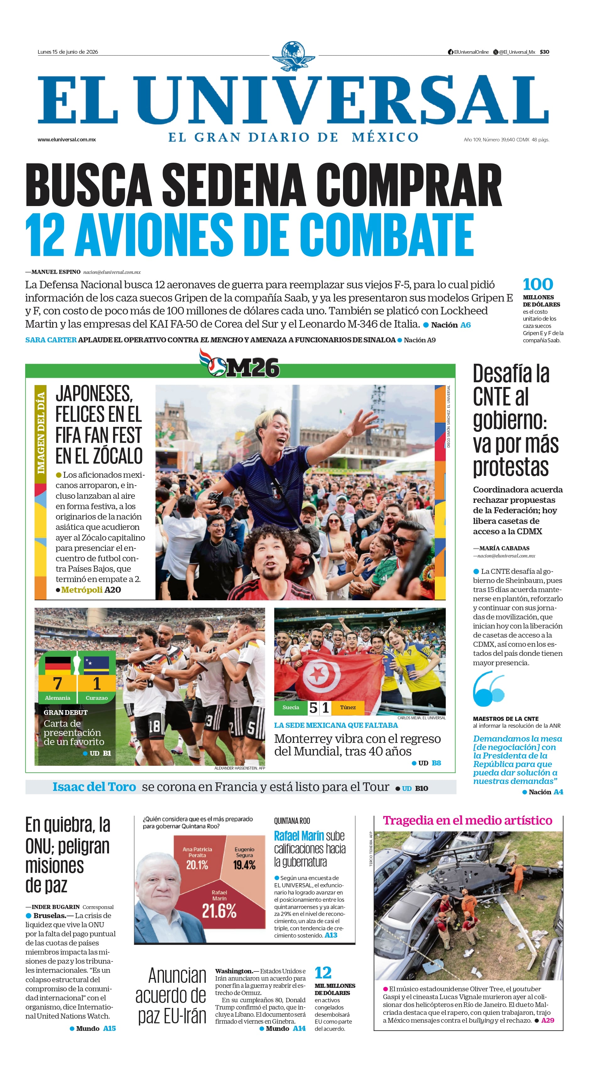 Portada impresa