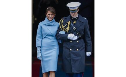 Melania Trump viste de Ralph Lauren en la investidura