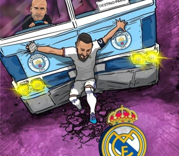 Los mejores memes de la remontada del Real Madrid ante el Manchester City