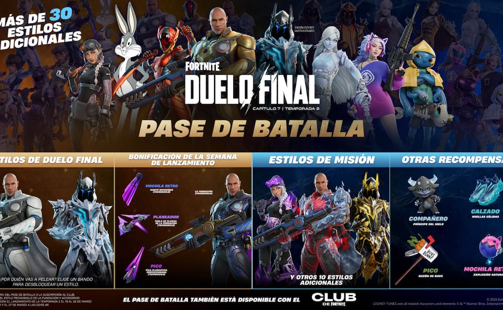 El pase de batalla de la temporada 2 incluirá nuevas armas, localizaciones en el mapa y una nueva modalidad de juego. Foto: Fortnite