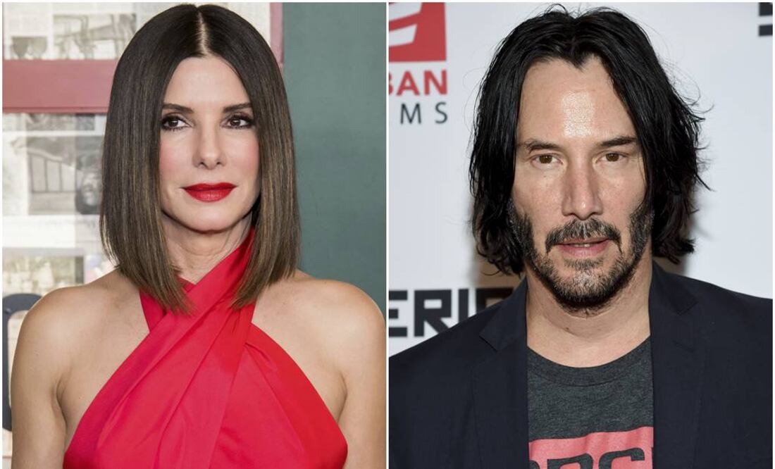 Sandra Bullock y Keanu Reeves. Foto: Archivo AP