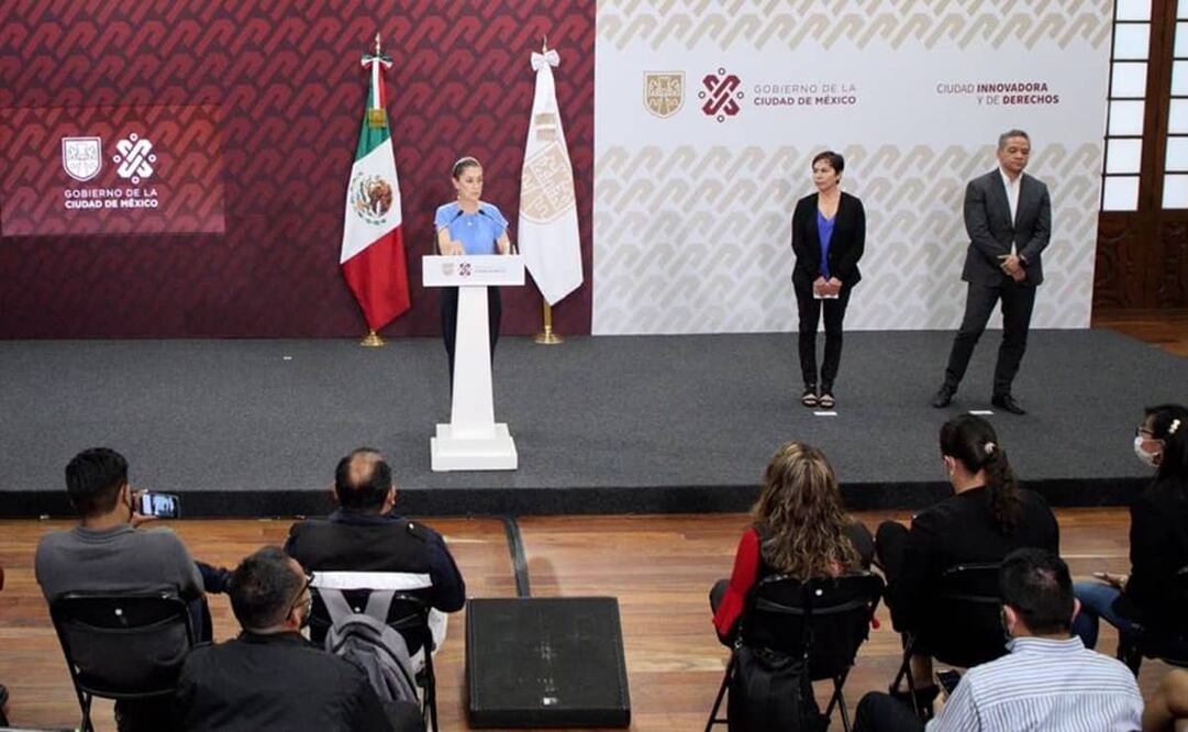 Claudia Sheinbaum dijo que las operaciones de la Línea 12 del Metro podrían iniciar si se encuentra rehabilitado el tramo subterráneoFoto: Especial
