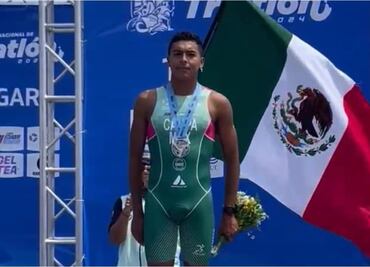 El mexicano Dylan Campa conquista la medalla de oro en la Copa de las Américas de Triatlón