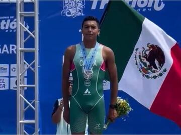El mexicano Dylan Campa conquista la medalla de oro en la Copa de las Américas de Triatlón