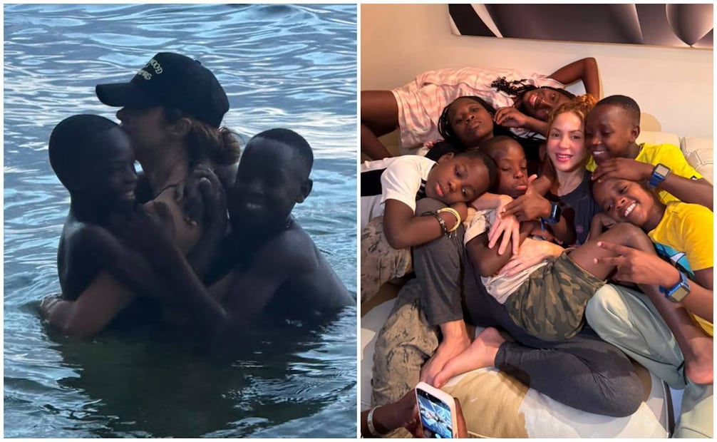 Shakira con los Ghetto Kids.
Instagram shakira