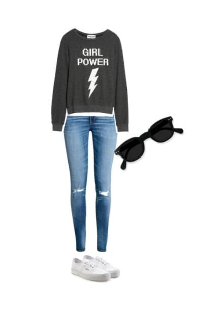 Estos son los mejores outfits para combinar tus tenis blancos