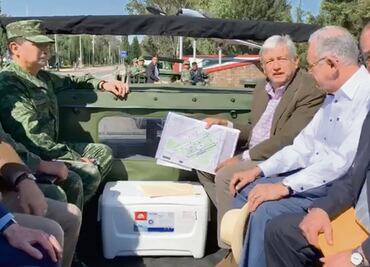 Van por 3 pistas en Santa Lucía; sí hay espacio: AMLO