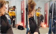 VIDEO: Hombre provoca incendio en vagón del Metro de CDMX; "No se recibió solicitud de apoyo", responde STC