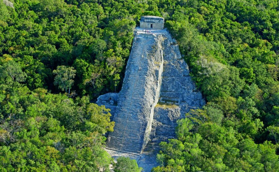 Templo escalonado de Nohoch Mul. (Foto: Altournative)
