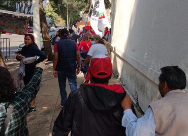 Marcha de AMLO continúa, pero algunos simpatizantes empiezan a abandonarla