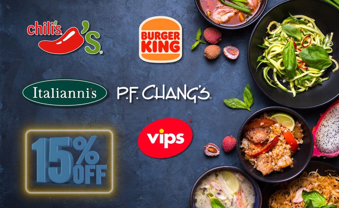 Con Club EL UNIVERSAL obtendrás descuentos exclusivos en algunos de los restaurantes más populares de Grupo Alsea. | Imagen: especial.