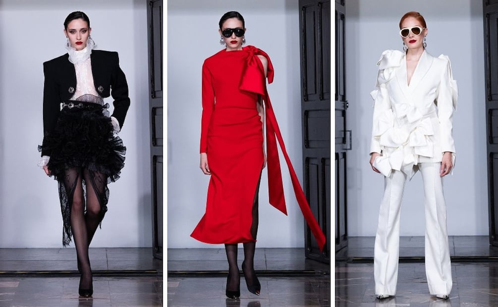 "Tapatía", la colección de Alfredo Martínez, reinterpreta los códigos del traje charro. Foto: Cortesía Volvo Fashion Week México