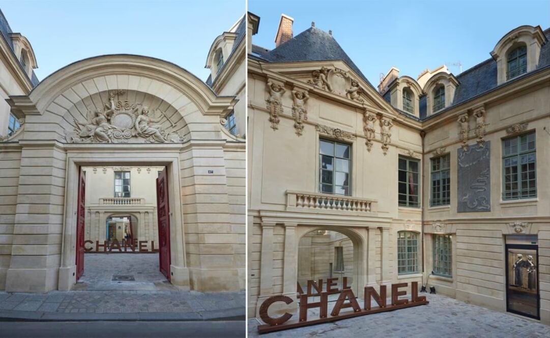 Chanel abrió las puertas de su boutique efímera en el Hotel Amelot de Bisseuil, clasificado como Patrimonio de la Humanidad. (Foto: Cortesía Chanel)