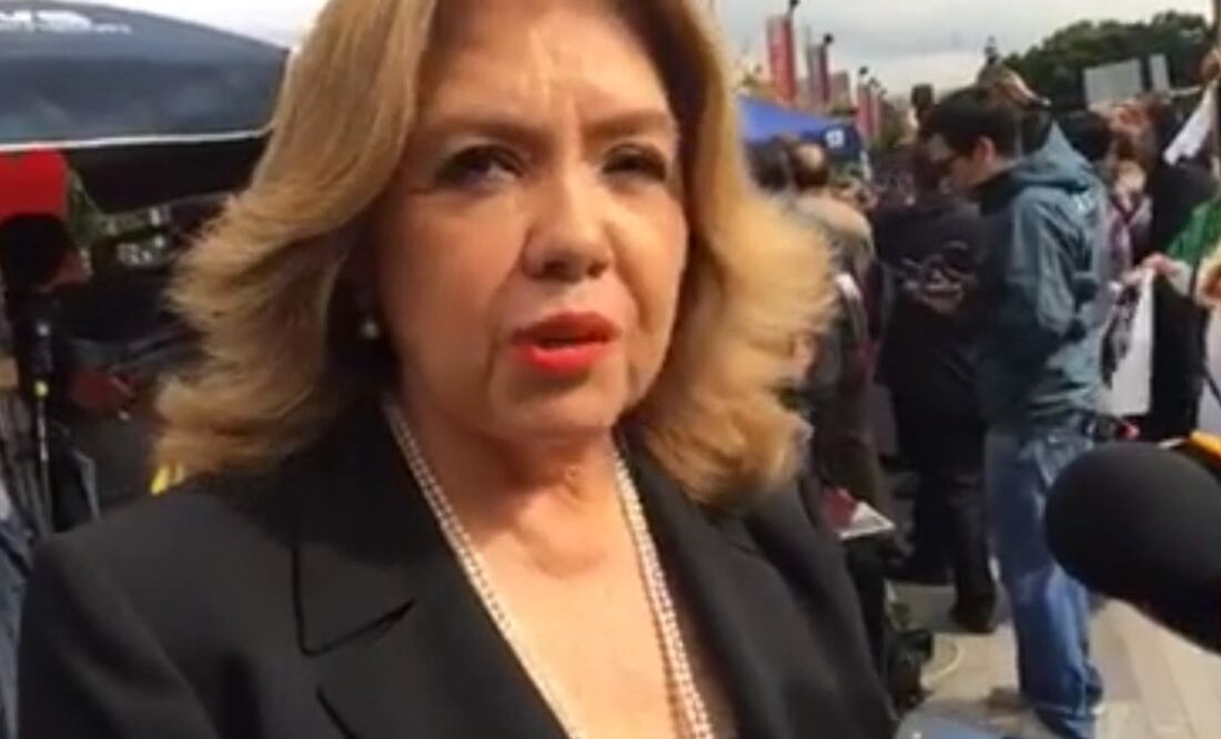 Urquidi se dijo aún desconcertada por la muerte de "El Divo" FOTO: TOMADA DE VIDEO