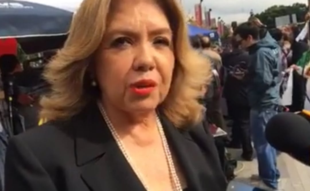 Urquidi se dijo aún desconcertada por la muerte de "El Divo" FOTO: TOMADA DE VIDEO