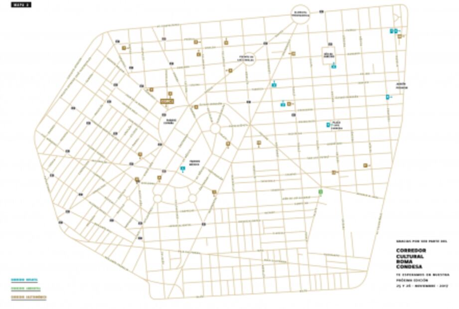 Llega el Corredor Cultural Roma-Condesa más dulce que nunca