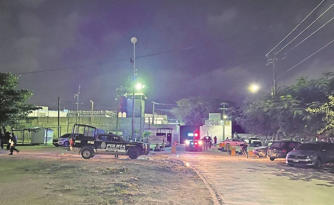 Para ponerse a salvo, el reportero y los escoltas se dirigieron al Cereso, que era el punto más cercano. Foto: Cuatoscuro