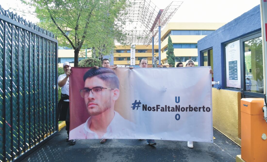 El secuestro y asesinato de Norberto Ronquillo fue orquestado por una banda delictiva, o por una persona cercana al universitario, dice la PGJ capitalina. Foto: ARCHIVO EL UNIVERSAL