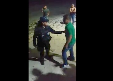 Captan en video riña entre supuestos militares y municipales en BCS