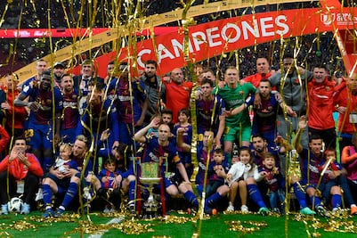 El Barcelona conquista la Copa del Rey 