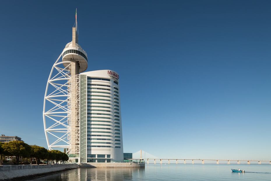 El hotel se ubica al lado del Río Tajo en Lisboa. Foto: Myriad by SANA