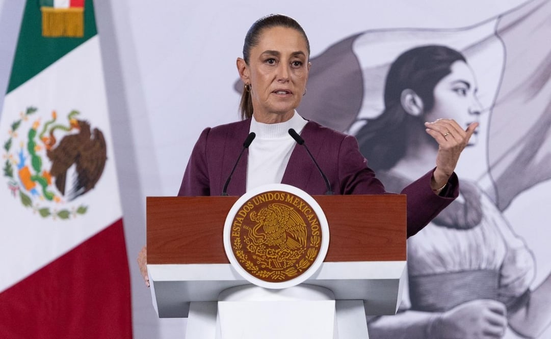 Conferencia matutina de la presidenta Claudia Sheinbaum Pardo el 12 de febrero de 2026. Foto: Hugo Salvador / EL UNIVERSAL