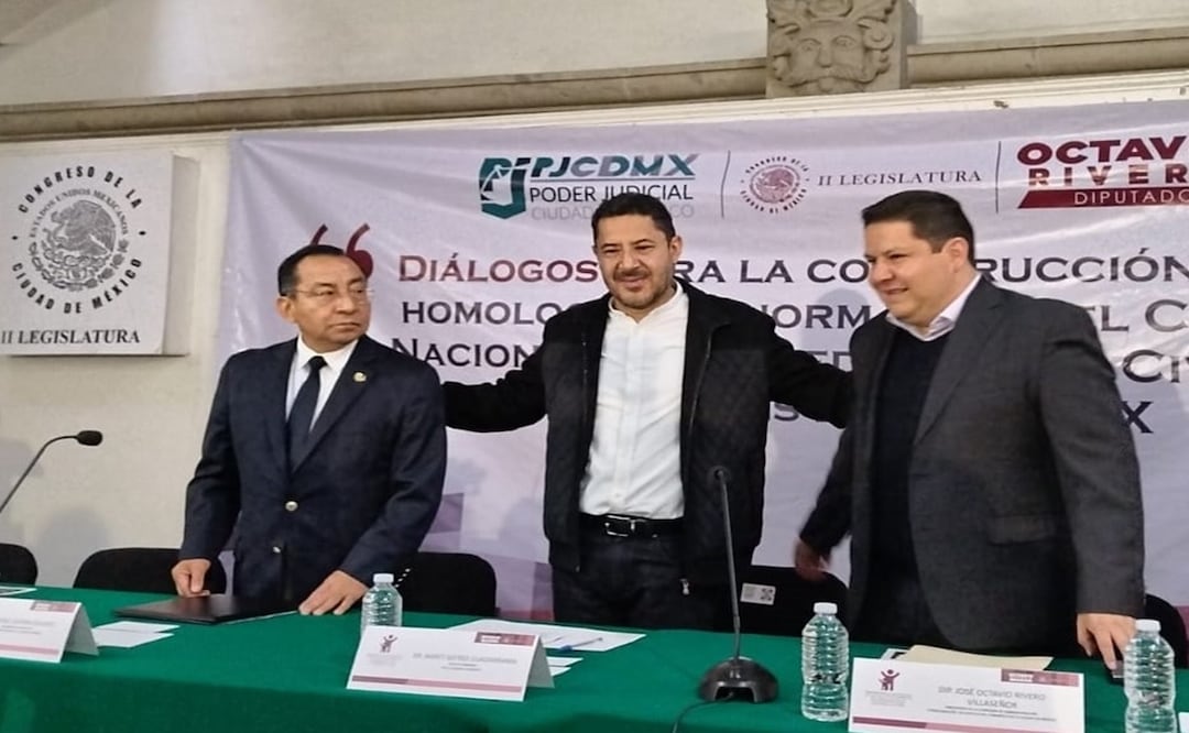 CDMX liderará la implementación del Código Nacional de Procedimientos Civiles y Familiares asegura magistrado Guerra Álvarez. Foto: Especial