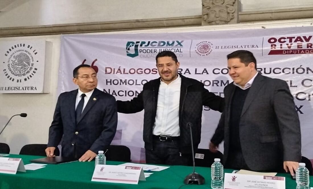 CDMX liderará la implementación del Código Nacional de Procedimientos Civiles y Familiares asegura magistrado Guerra Álvarez. Foto: Especial