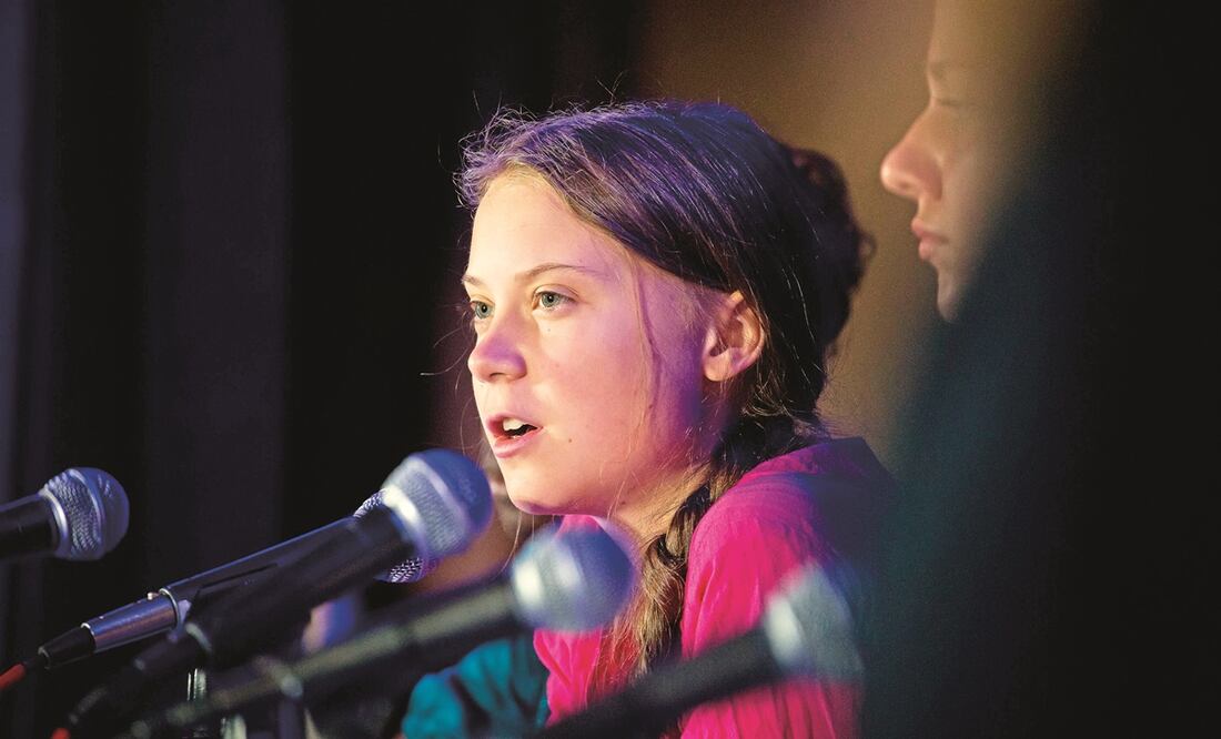 La joven, de 17 años, inició el movimiento Fridays For Future, que contempla faltar a clases los viernes para protestar por la falta de acción hacia el cambio climático / Archivo. EFE