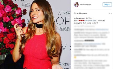 Sofía Vergara se considera una mujer afortunada