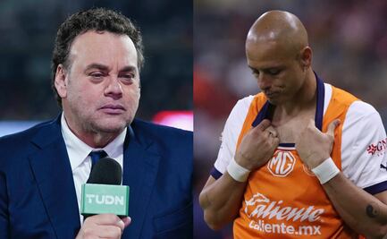 David Faitelson tunde a jugadores de Chivas tras fracaso en la Liga MX; "Son traidores e irresponsables"