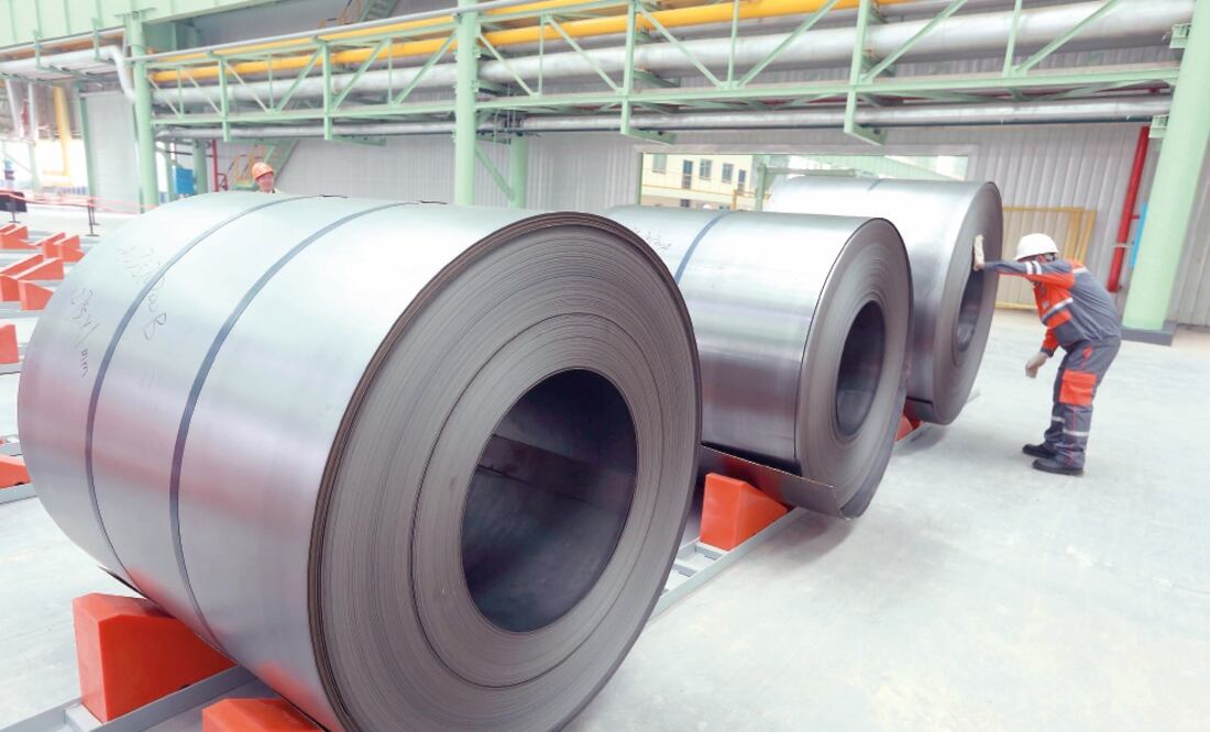 Las acereras mexicanas enfrentan una sobreproducción mundial de casi 600 millones de toneladas métricas, denunció Canacero ante Economía (ARCHIVO EL UNIVERSAL)