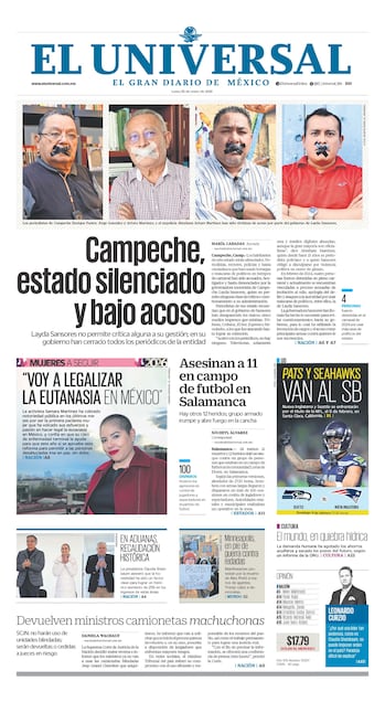 Portada impresa