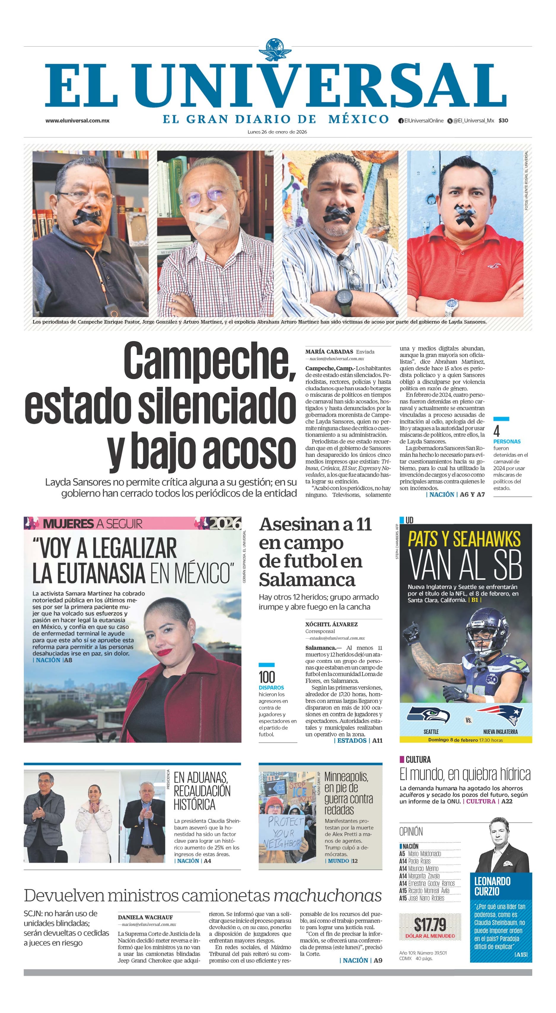 Portada impresa