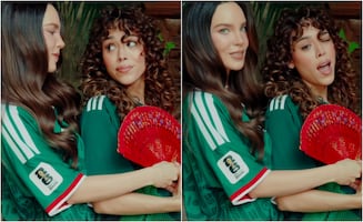"A que sí", Belinda y Danna, convencidas de que -hoy- gana México 