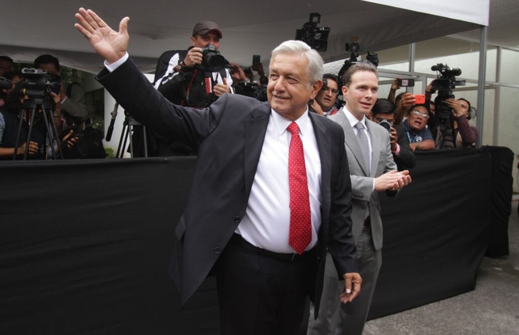 Andrés Manuel López Obrador, virtual presidente electo. Foto: Carlos Mejía/EL UNIVERSAL