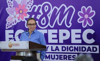 Alcaldesa de Ecatepec destaca disminución de violencia sexual contra las mujeres; municipio salió de las 10 localidades con más feminicidios
