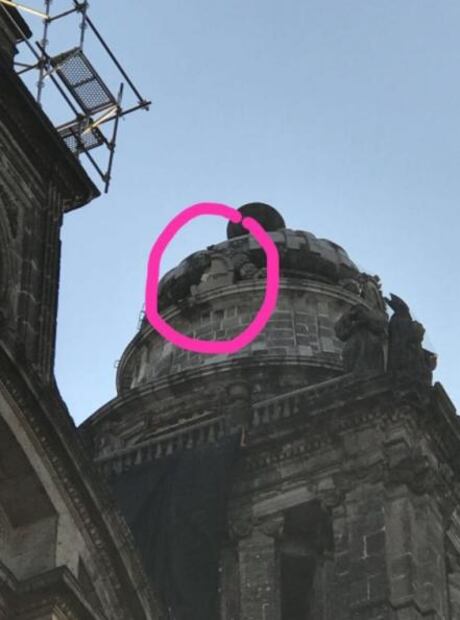 Tras impacto de rayo valoran Catedral