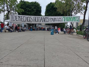 Reducen espacio a Comuna 420 ubicada en Glorieta Violeta; integrantes de colectivo acusan de los hechos a funcionario