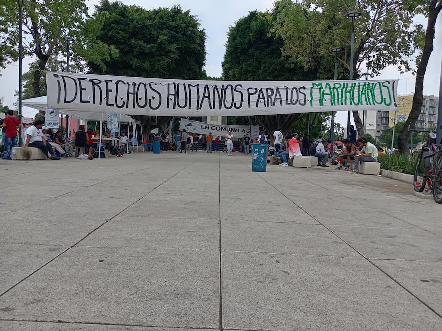 Reducción del espacio 420 de Glorieta de Violeta, para liberar paso peatonal, indica Gobierno capitalino. (Foto: Fabián Evaristo/ EL UNIVERSAL)
