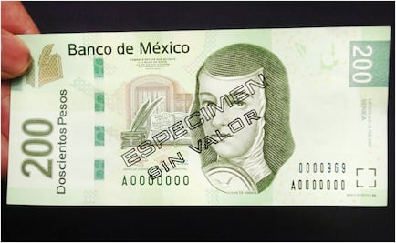 Banxico emitirá nuevo billete de 200 pesos en septiembre 
