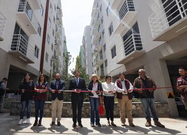 Martí Batres entrega unidad habitacional en Iztapalapa cuya inversión superó los 66 millones de pesos