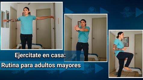 Rutina de ejercicios para hacer con tus abuelos