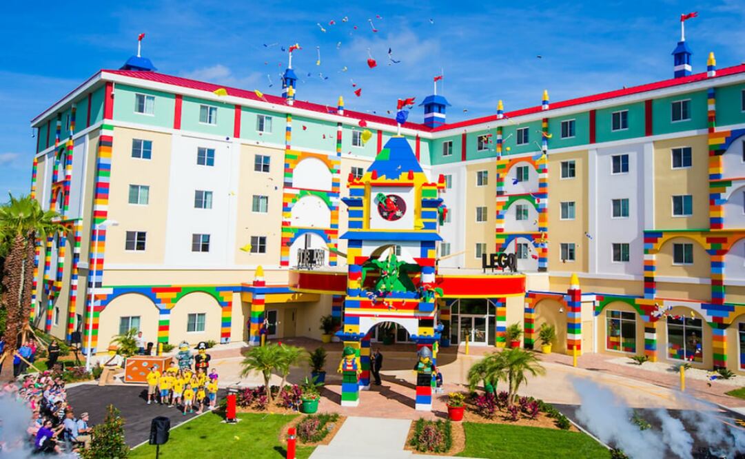 El hotel temático del "set" Lego abrirá este 2017. (Foto: Cortesía Legoland Florida Resort)