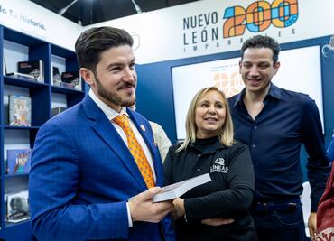 Samuel García presenta el libro “Nuevo León, 200 años de historia” en la FIL de Guadalajara