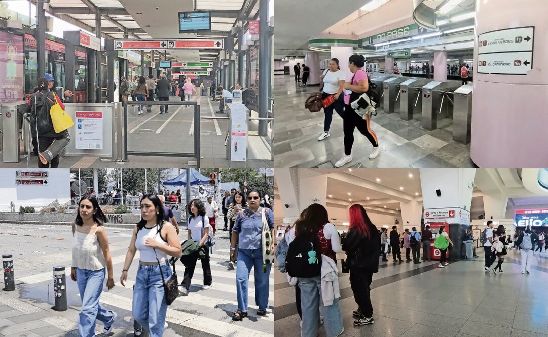 Buenavista es uno de los principales nodos de transporte en la Ciudad: Concentra a miles de usuarios que se mueven en Metro, Metrobús, Suburbano y otros medios. Fotos: Fernanda Rojas / EL UNIVERSAL
