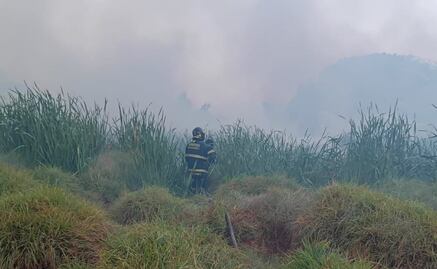 Se registra incendio en colonia Ejército Constitucionalista de Iztapalapa; no reportan heridos