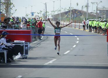 México cierra con broche de oro en el maratón