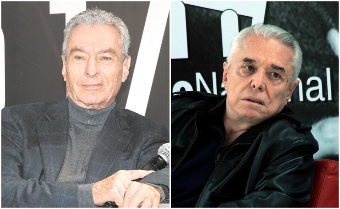 César Costa y Enrique Guzmán. Foto: Archivo